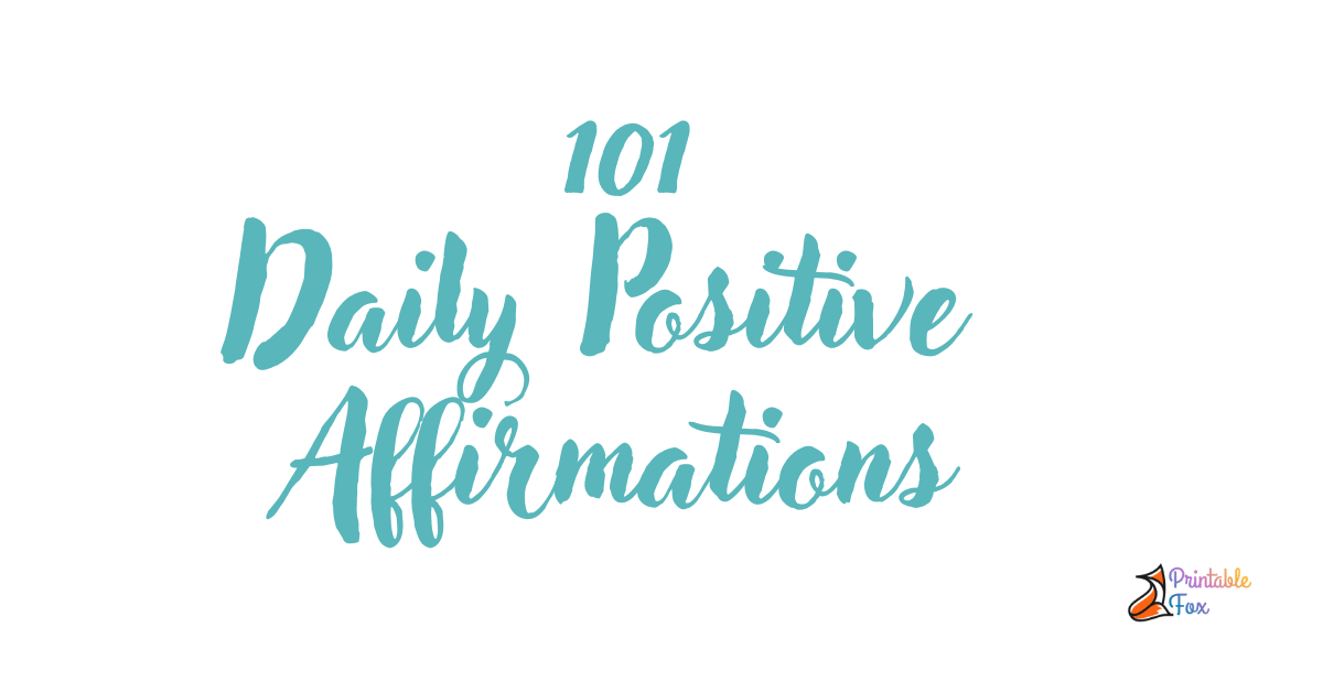 101 Daily Positive Affirmations to Reset Your Mind and Boost Confidence
